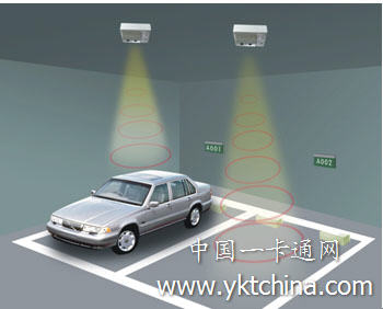 区位车位引导系统结构示意图 